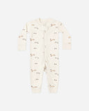 Quincy Mae Zip Long Sleeve Sleeper ~ Race car