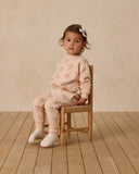 Quincy Mae Relaxed Fleece Sweatpant ~ Red Bows