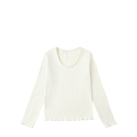 Rylee & Cru Ribbed LS ~ Ivory