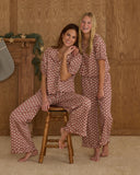 Rylee + Cru Ruffle Pajamas ~ Ruby Fleur