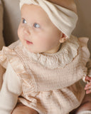 Quincy Mae Ruffle Collar Bodysuit ~ Natural