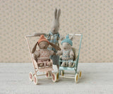 Maileg Micro Winter Bunny ~ Sand Mint