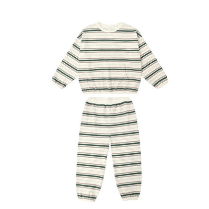 Rylee + Cru Relaxed Set ~ Retro Stripe