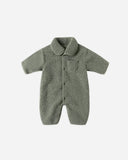 Quincy Mae Shearling Jumpsuit ~ Forest
