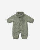 Quincy Mae Shearling Jumpsuit ~ Forest