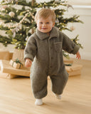 Quincy Mae Shearling Jumpsuit ~ Forest