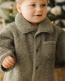 Quincy Mae Shearling Jumpsuit ~ Forest