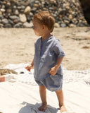 Go Gently Nation Woven Short ~ Chambray