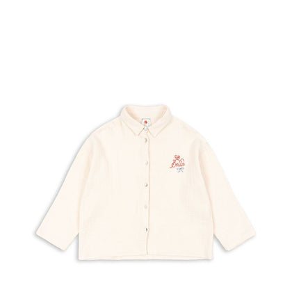 Konges Rosie H-W Shirt GOTS ~ Mother of Pearl