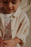 Konges Rosie H-W Shirt GOTS ~ Mother of Pearl