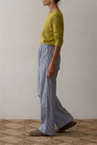 Donni Pop Simple Pant ~ Navy-Stripe