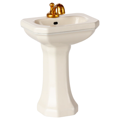 Maileg Mouse Bathroom Sink ~ Off-white