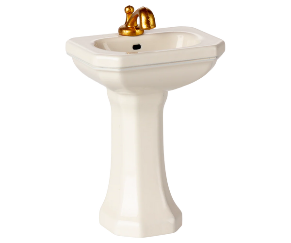 Maileg Mouse Bathroom Sink ~ Off-white