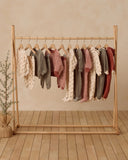 Quincy Mae Hidden Snap Footie ~ Holly Berry