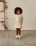 Noralee Ruffle Socks ~ Ivory, Raspberry