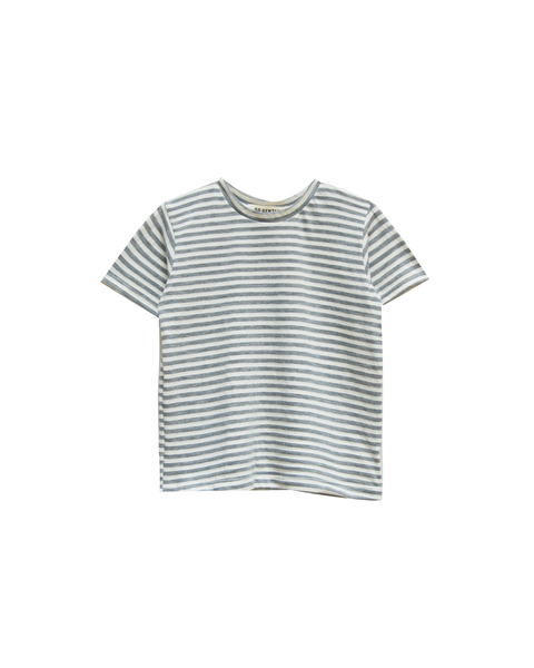 Go Gently Nation Solid Tee ~ Grey Stripe