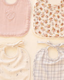 Quincy Mae Woven Tie Bib ~ Space