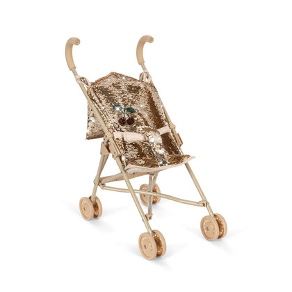 Konges Sparkly Doll Stroller ~ Cherry