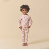 Lali Snap Turtleneck ~ Textured Floral