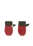 Konges Strawberry Mittens ~ True Red