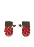 Konges Strawberry Mittens ~ True Red