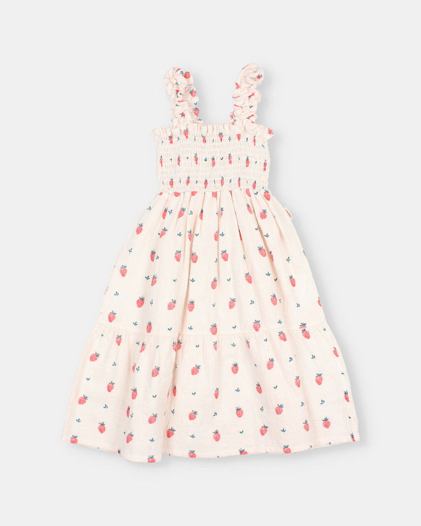 Buho Kid Strawberry Dress 3Y