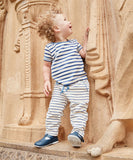 Oso & Me Chris Baby Jogger ~ Navy French Stripe