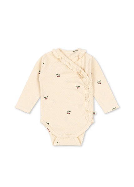 Konges Sui Newborn Frill Body ~ Cherry