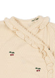 Konges Sui Newborn Frill Body ~ Cherry