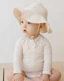 Quincy Mae Sun Hat ~ Oat Check