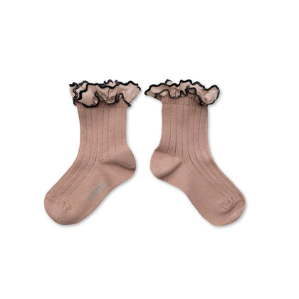Collegien Suzanne Socks - Old Rose