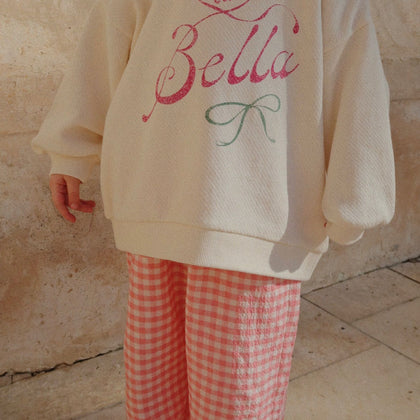 Konges Rosie H-W Bella Sweat GOTS ~ Antique White