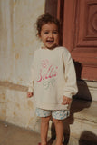 Konges Rosie H-W Bella Sweat GOTS ~ Antique White