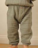 Quincy Mae Textured Sweat Set ~ Forest