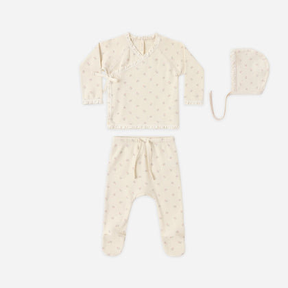 Quincy Mae Take Home Set ~ Mauve Ditsy