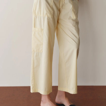 Donni Pop Drawstring Pant ~ Butter