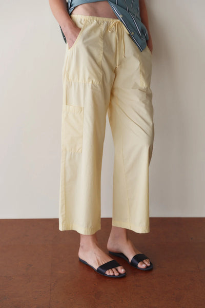 Donni Pop Drawstring Pant ~ Butter