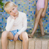 Minnow Boys Azul Tile Boardie