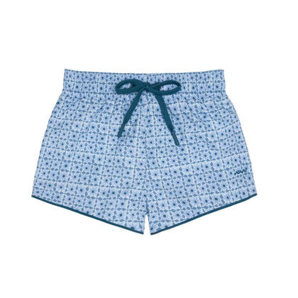 Minnow Boys Azul Tile Boardie