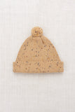 Misha & Puff Garter Hat ~ Camel Confetti