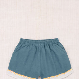 Misha & Puff Traveler Short ~ Blueslate
