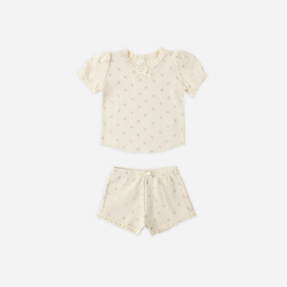 Quincy Mae Ruby Set ~ Mauve Ditsy