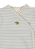 Konges Basic LS Newborn Body ~ Stripe Bluie
