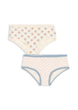 Konges 2 Pack Girl Underwear ~ Pirouette Dot/Mirage