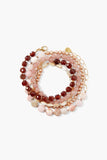 Chan Luu Wrap Bracelet ~ Pink Mix