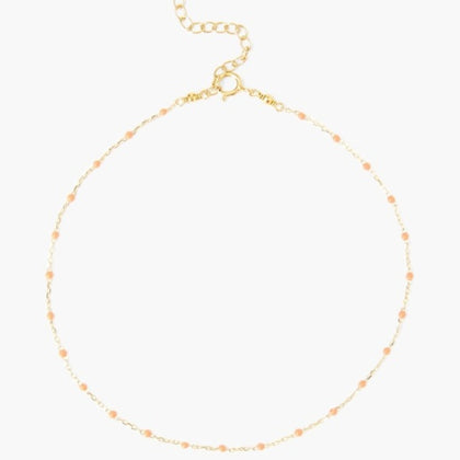 Chan Luu Anklet ~ Peach