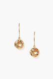 Chan Luu Crystal Earrings ~ Light Colorado Topaz