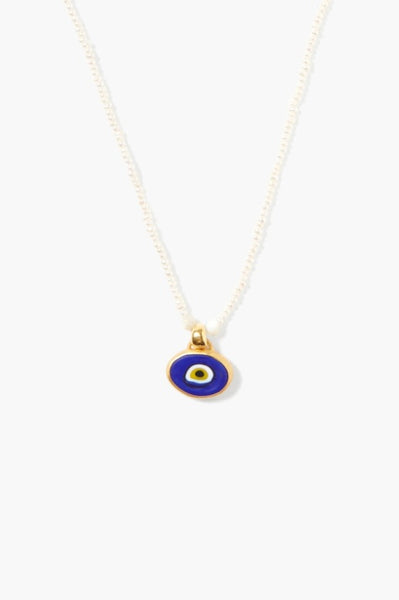 Chan Luu Evil Eye Necklace ~ Blue Mix