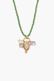 Chan Luu Charm Necklace ~ Green Mix