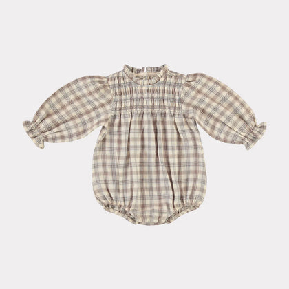 Bebe Organic Valery Romper ~ Nature Check